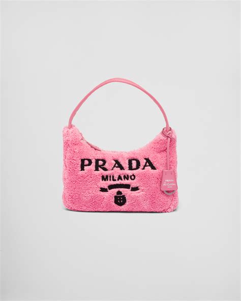 prada fluffy purse|farfetch prada bags.